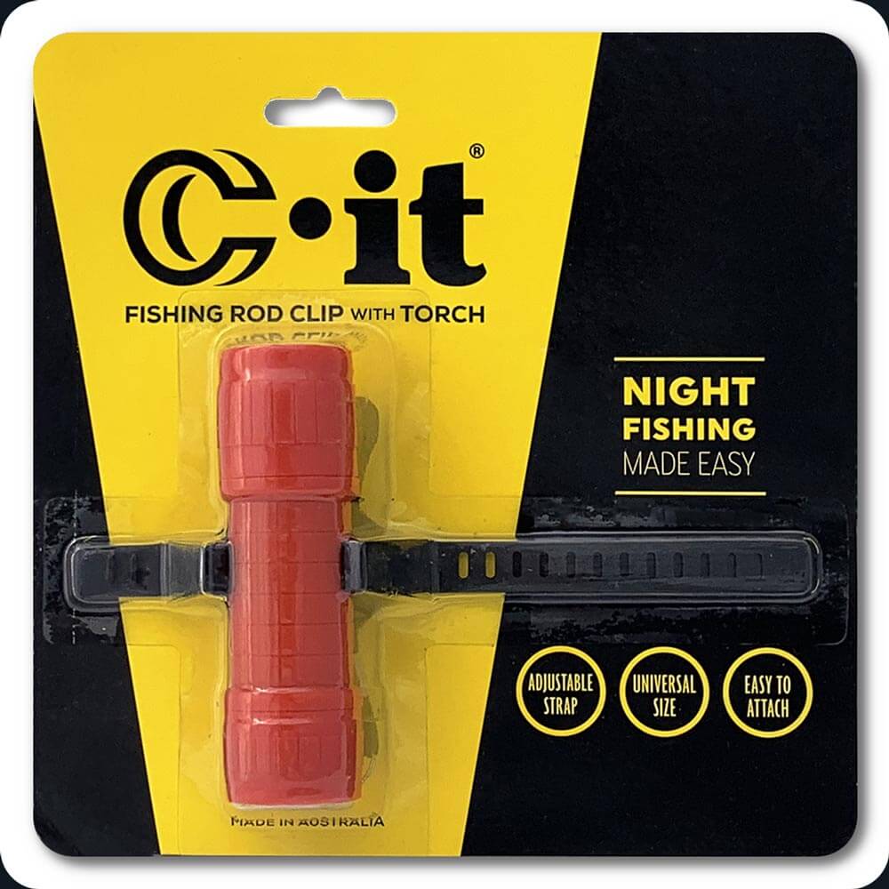 Buy C.It Fishing Rod Clip and Torch - Great gift or treat yourself